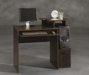 Sauder Beginnings Cinnamon Cherry Computer Desk – Only $51.29 + Earn $25.69 SYW Points!