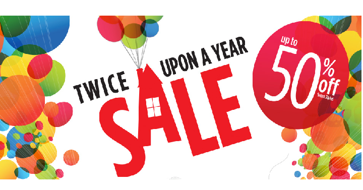 YAY! Disney Store’s Twice Upon a Year Sale Starts Now! Save up to 50% off TONS of Favorite Disney Items!
