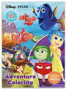 Disney Pixar Adventure Jumbo Coloring Book with 50 Stickers – Only $3.93!