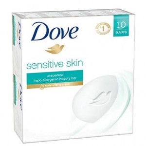 Dove Beauty Bar, Sensitive Skin, 10 Bars (2 Pack) – Only $12.18!