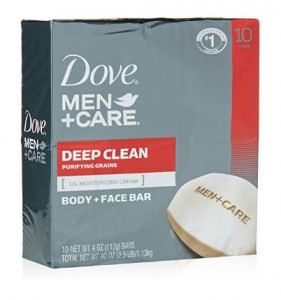 Dove Men+Care Body and Face Bar, 4 oz (10 Count) Only $6.73!