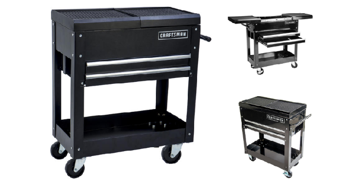 Craftsman 31-In 2-Drawers Mechanic Tool Cart Only $88.99 Shipped after SYW Rewards! (Reg. $149.99)