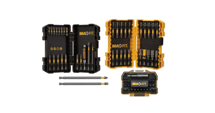 DEWALT MaxFit Screwdriving Bit Set (72-Piece) Only $15! (Reg. $19.99)