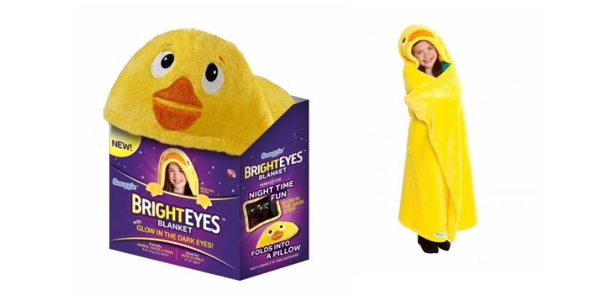 Snuggie Bright Eyes Kid’s Duck Blanket—$8.99! Snuggie Bright Eyes Kid’s Duck Blanket—$8.99!