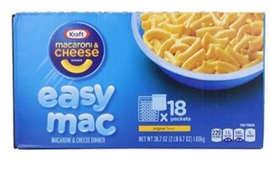 Kraft Easy Mac Original Macaroni and Cheese Dinner 18 Microwaveable Single Serve Packs  – Only $7.07!