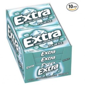 Extra Polar Ice Sugarfree Gum (Pack of 10) – Only $4.99!