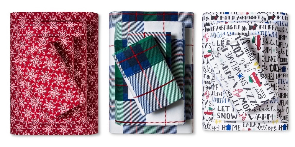 50% OFF Flannel Sheet Sets at Target! Prices From $9.99!