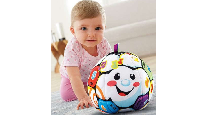 Fisher-Price Laugh & Learn Singin’ Soccer Ball Only $9.37! (Reg. $24.99)
