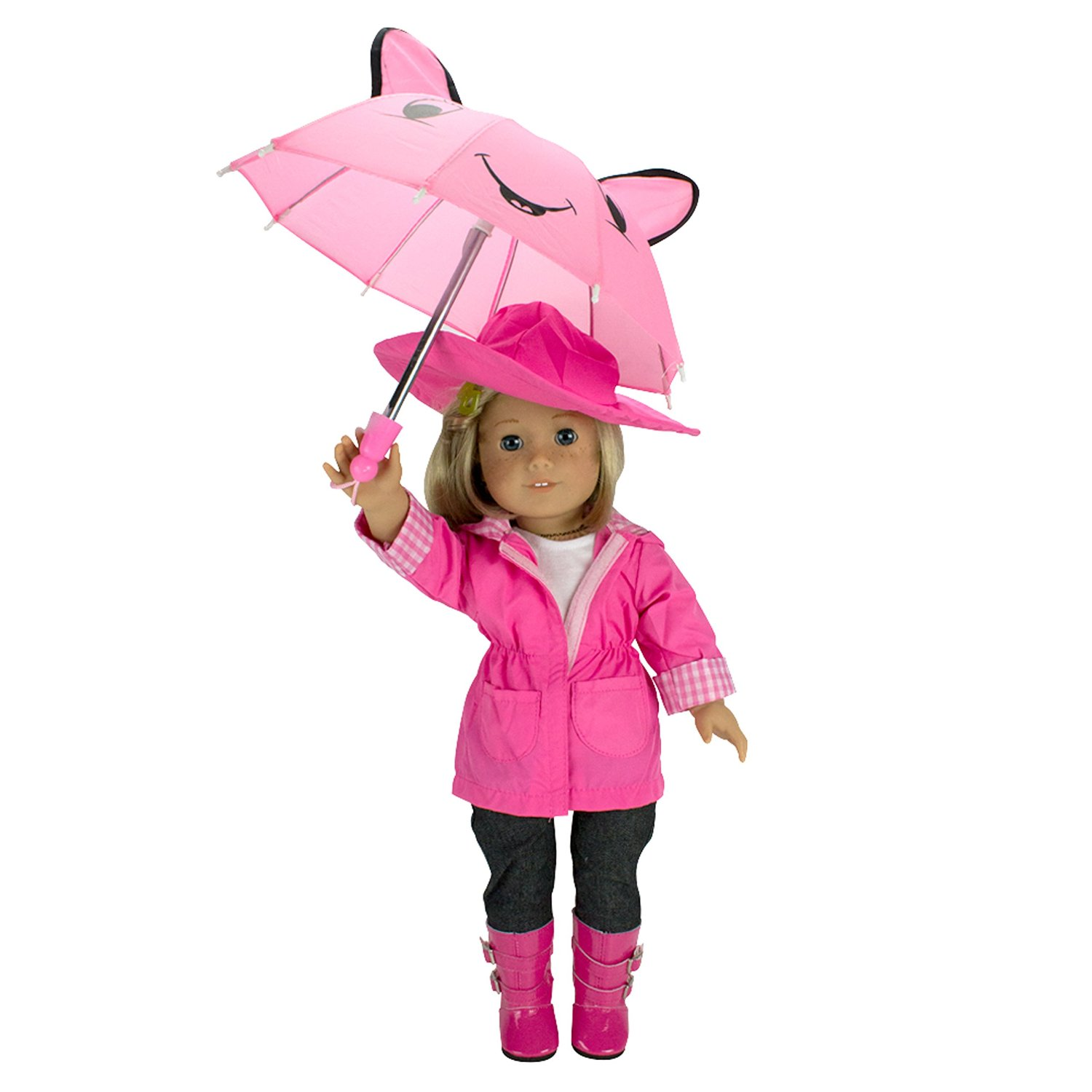 Rain Coat Doll Clothes for American Girl Dolls (Or Any 18″ Doll) Just $18.95 on Amazon!