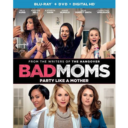 Bad Moms (Blu-ray/DVD/Digital HD) Only $11.20!