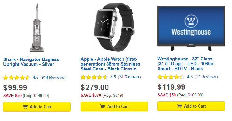 Best Buy Flash Sale Happening Through 3pm CST!! Hot Deals on TV’s, Apple Watch and More!