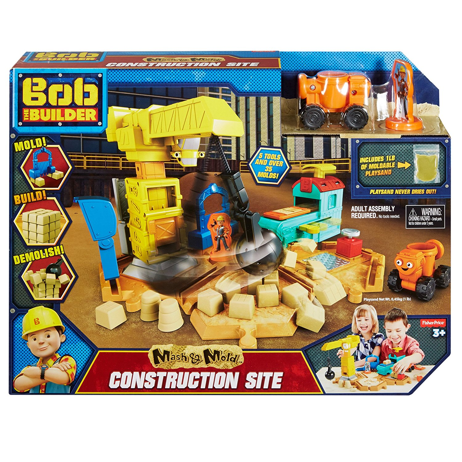 Fisher-Price Bob the Builder Mash & Mold Construction Site Just $9.00! (or $8.10 Shipped For Prime Members)