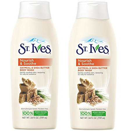 St. Ives Nourish and Soothe Body Wash (Oatmeal & Shea Butter) 24oz Only $2.51 Each Shipped!