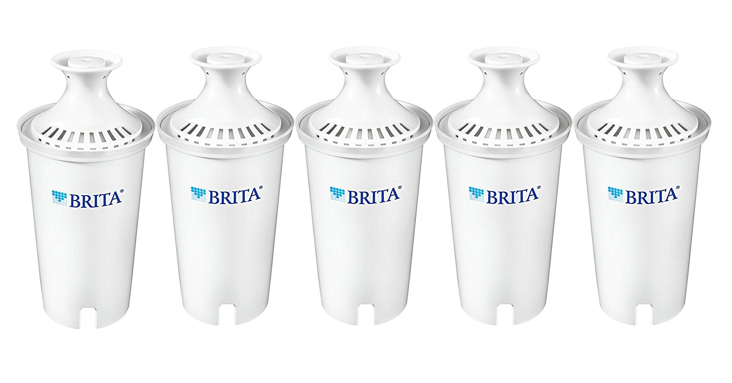 Amazon: Brita Advanced Replacement Water Filter for Pitchers (5 Count) Only $25.25!
