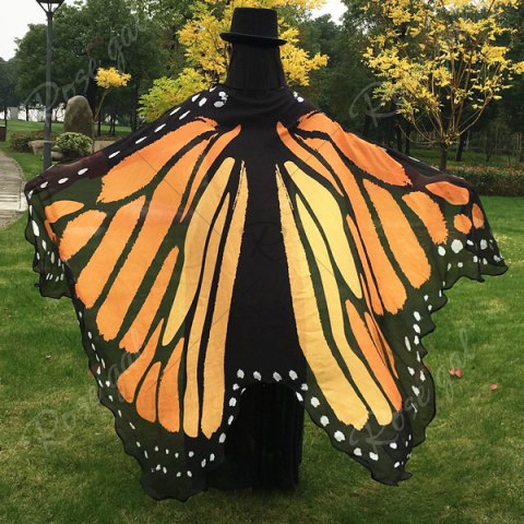 Butterfly Wing Cape Scarf Just $4.90 Shipped! Great Simple Halloween Costume Idea!