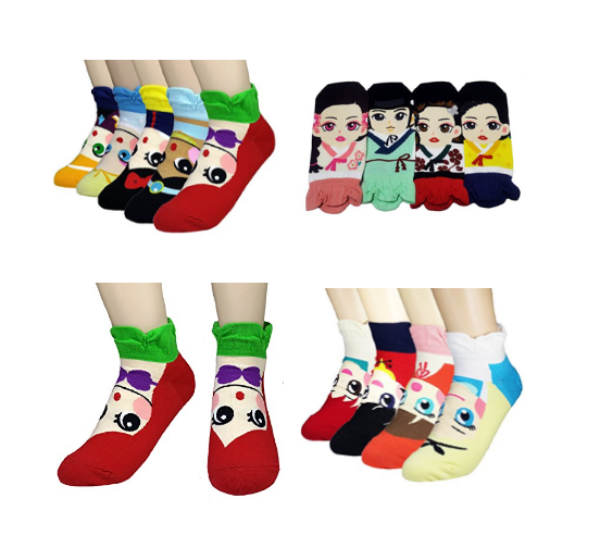 Princess Series Character Socks Starting at $2.97 Each!