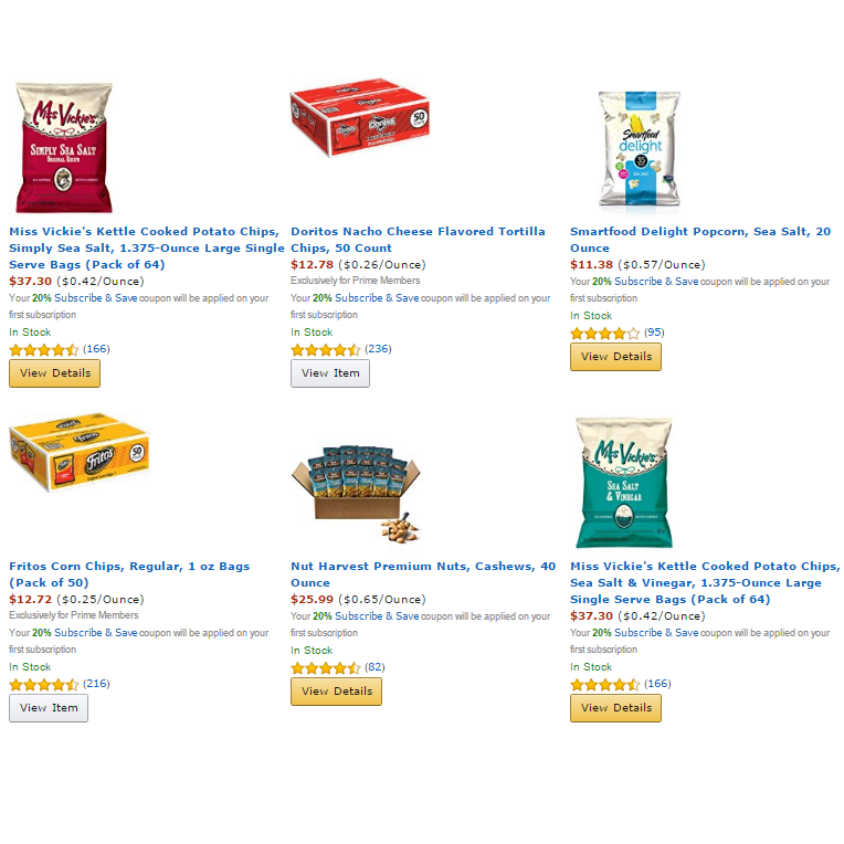 Amazon: 20% Off Coupon for Frito-Lay Multipacks!