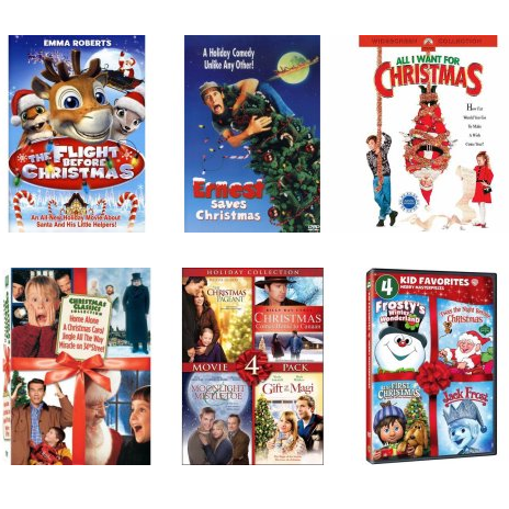 Family Christmas Movies Starting at $3.74 at Walmart!