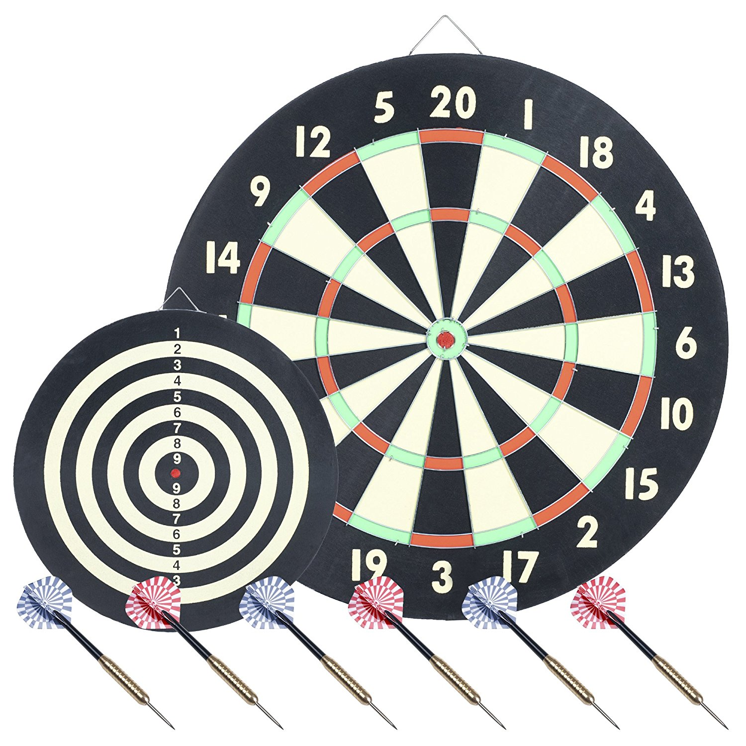 Trademark Global Game Room Dartboard Set with 6 Darts Only $15.96 Shipped For Prime Members!