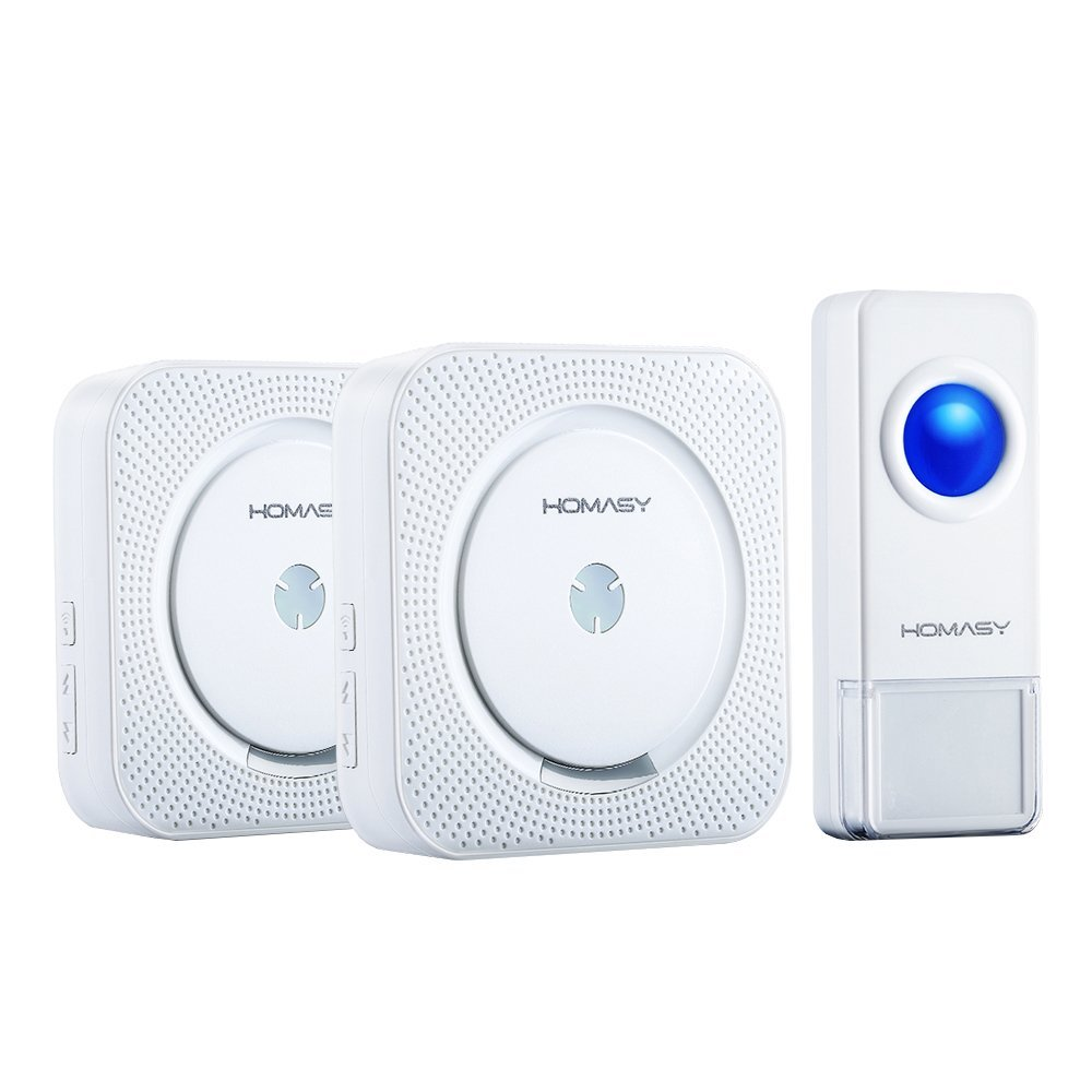 The Homasy Wireless Doorbell Kit Only $20.99 on Amazon!