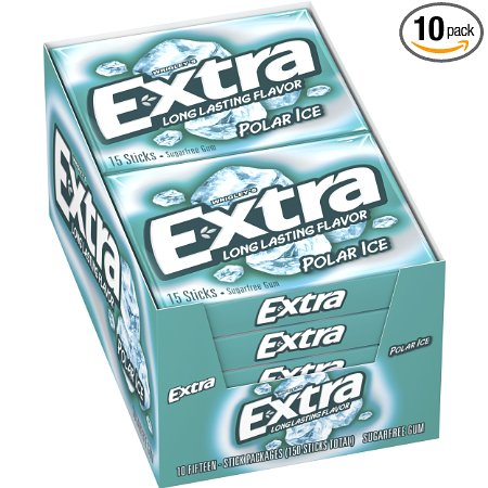 Extra Polar Ice Sugarfree Gum (10 Pack) Only $4.99 Shipped!