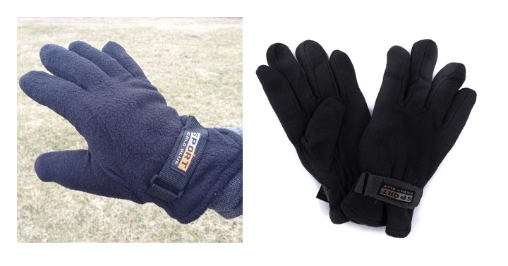 HOT! 3 Pack Polar Fleece Gloves Only $5.39 Shipped!