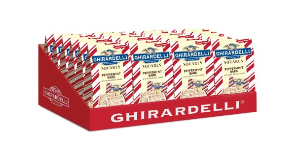 Ghirardelli Limited Edition Peppermint Bark Squares Bag (24 Pack) Only $22.54 – Just $.94 Each!