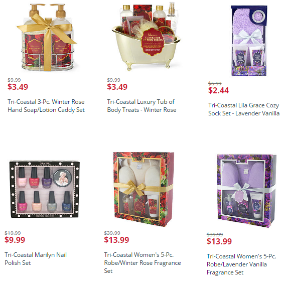 Gift Sets Starting at $2.44 at Sears with FREE In-Store Pick Up!