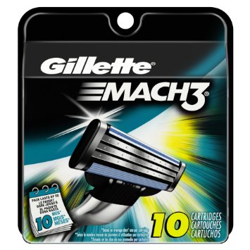 Gillette Mach3 Men’s Razor Blade Refills, 10 Count – Only $5.81 Shipped!
