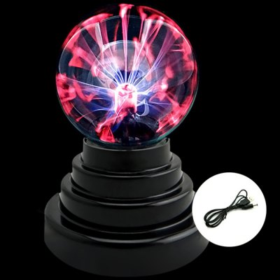 GearBest: 3 Inch Magic LED Plasma Ball Light with Touch Sensor Only $8.36!