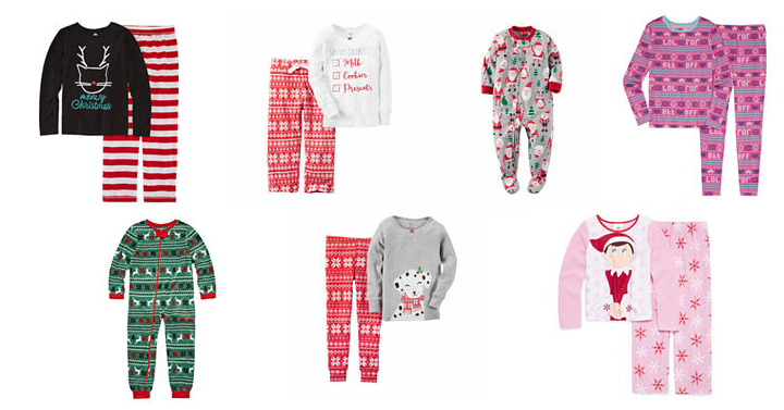 JC Penney: $10 Off Your $25 Purchase – Kids Christmas Pajamas Only $5.00 Each!