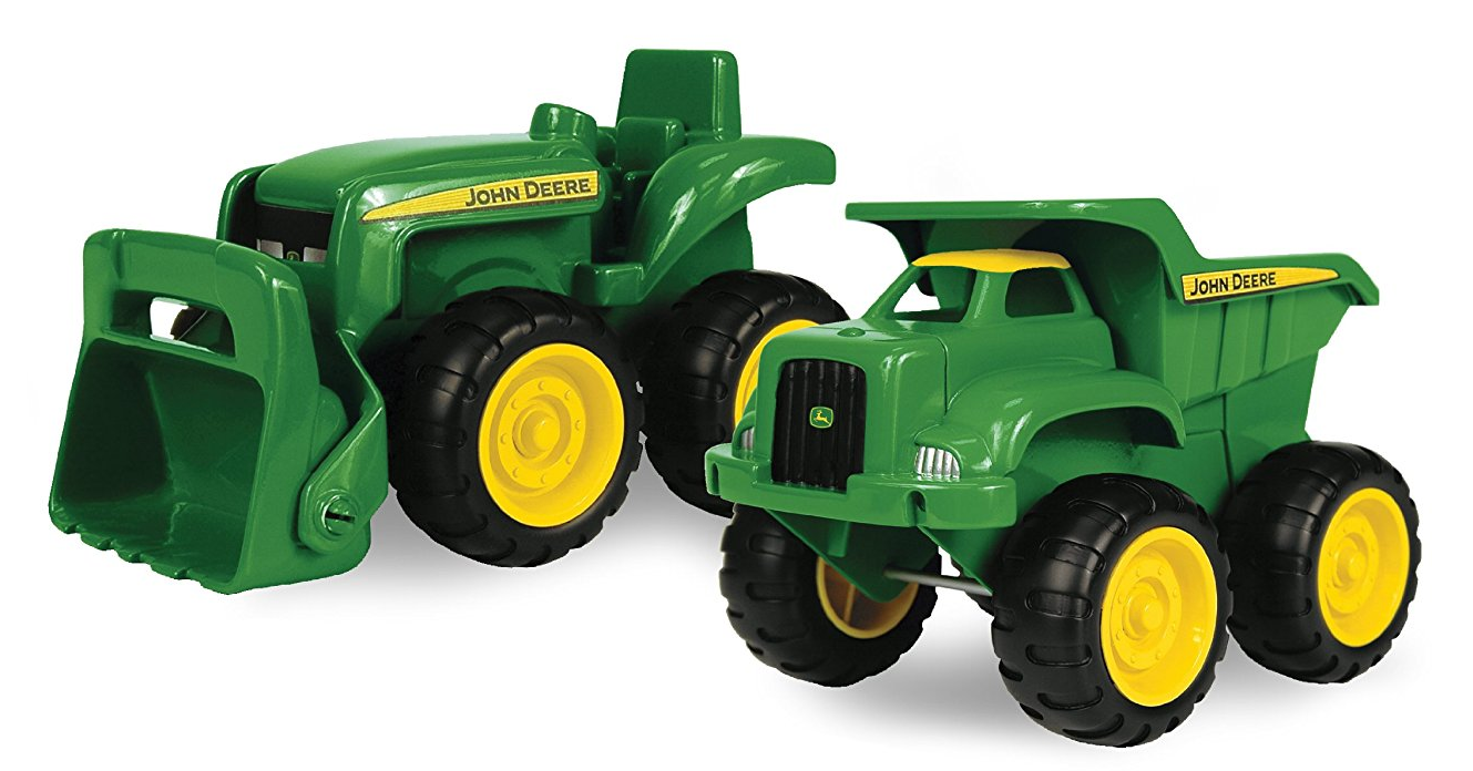 TODAY ONLY – John Deere Sandbox Vehicle 2 Pack Only $7.50 on Amazon!