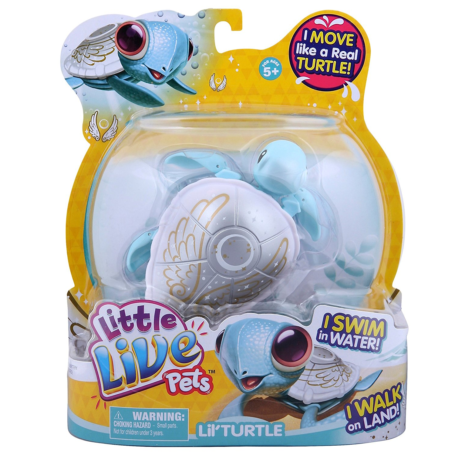 Little Live Pets Turtle Pearly Only $5.76! Moves & Acts Just Like a Real Turtle!