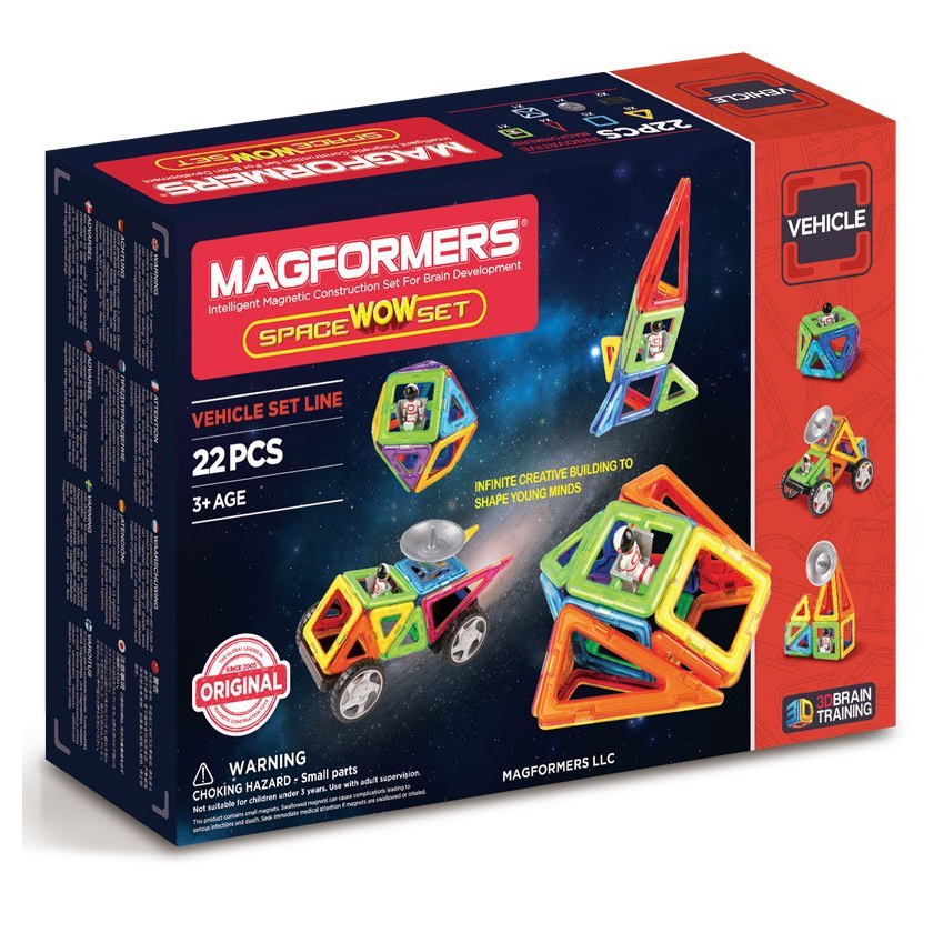 Magformers Space Wow Set (22 Piece) Only $24.00 on Amazon!