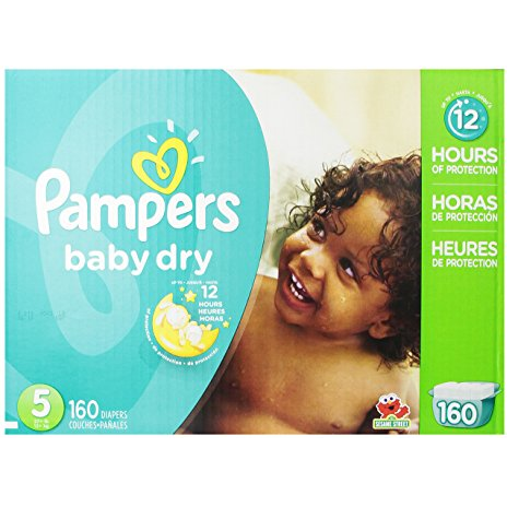 Prime Members: Pampers Baby Dry Diapers Economy Pack Starting at $25 = $.10 Per Diaper! (Stock Up Price!)