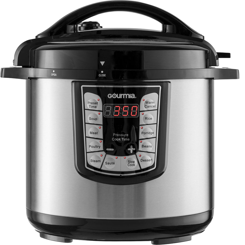 eBay: Gourmia 8Qt Pressure Cooker & 3 Crock Pot Liners Only $61.96 Shipped!