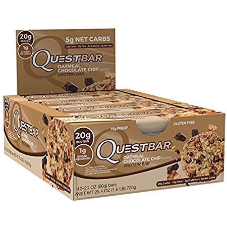 Quest Nutrition Protein Bar (Oatmeal Chocolate Chip) 12 Bars Only $18.99 Shipped! -Prime Members Only-