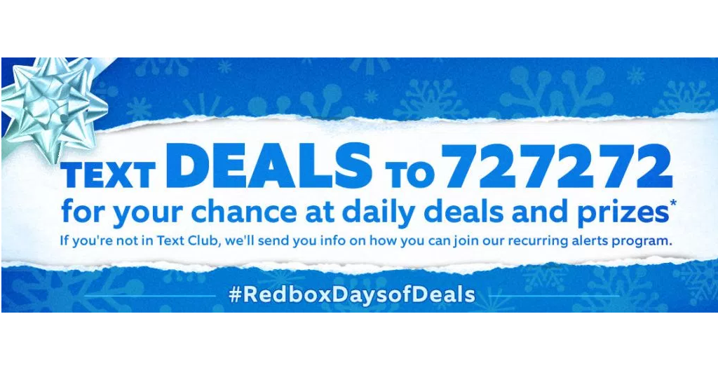 Redbox: 25 Holi-Days of Deals! Get Discounts Each Day Through December 25th! (FREE 1 Night DVD Rental for TONIGHT!)
