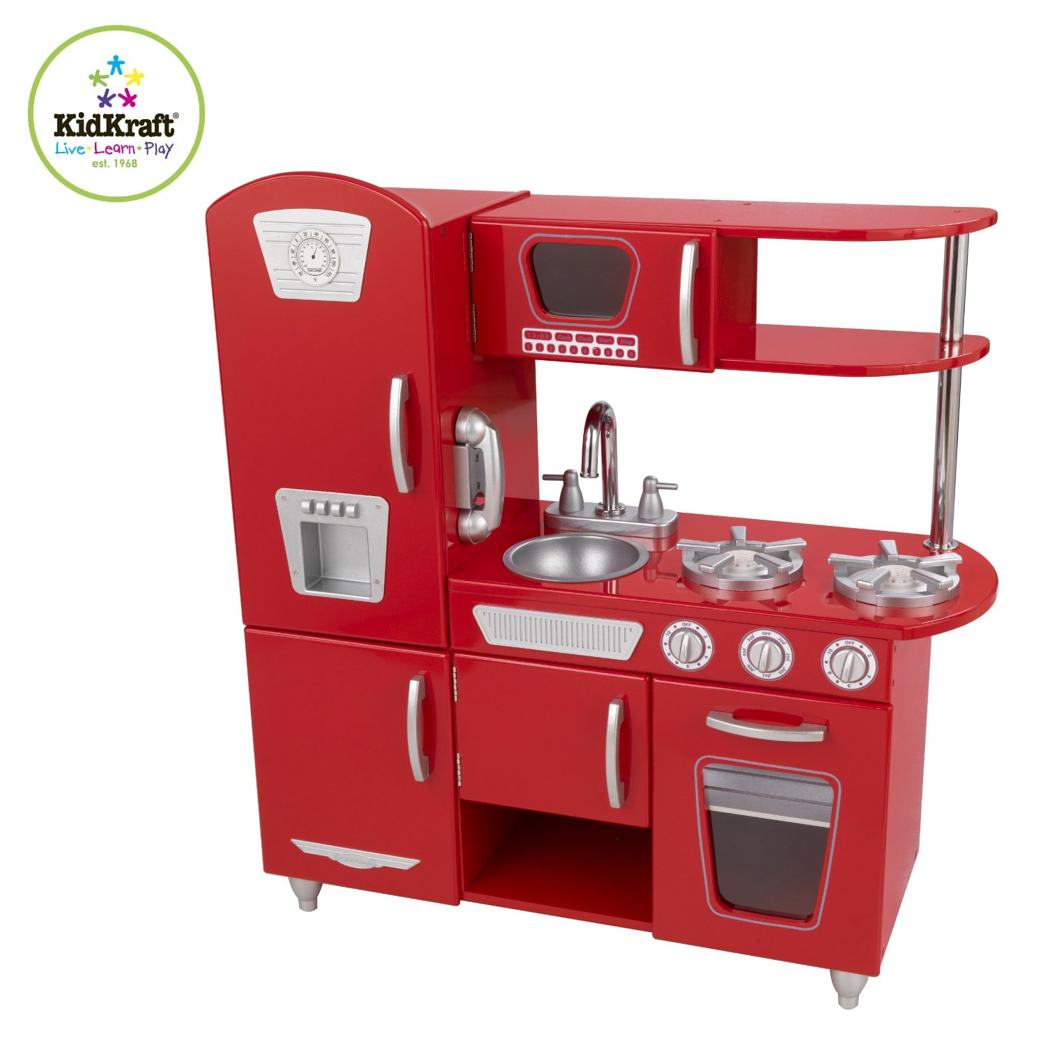 Get the Red or Pink Retro Kitchen For Only $78.99 Shipped!