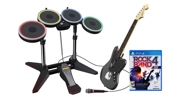 Rock Band Rivals Band Kit with Wireless Charcoal Fender Jaguar Only $99.99! (Reg $199.99)