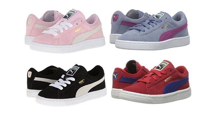 PUMA Suede Classic Kids Sneakers Starting at $10.34 on Amazon!