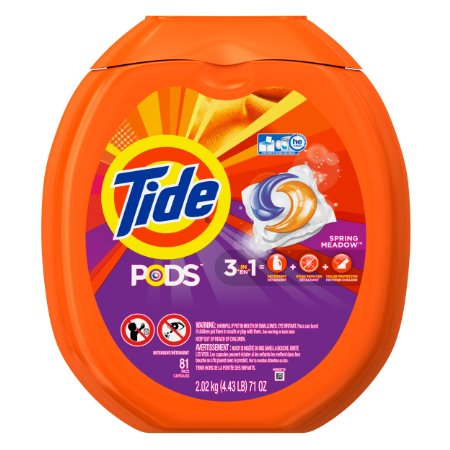 HURRY! Tide PODS Spring Meadow HE Turbo Laundry Detergent 81-Count Just $13.51!
