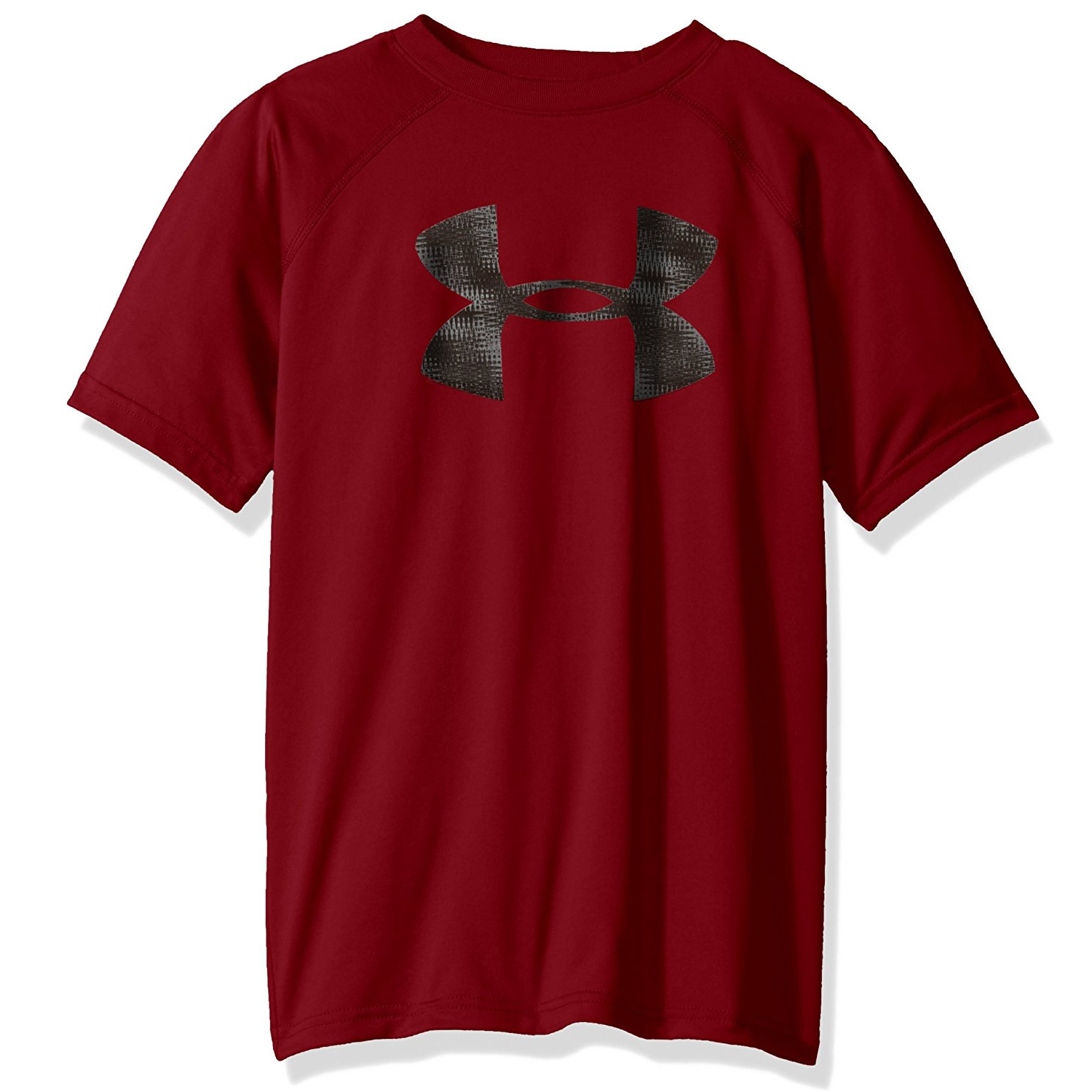 Under Armour Boys’ Tech Big Logo T-Shirt (Cardinal/Black) Just $9.99!