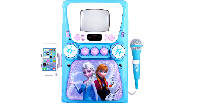 Frozen Deluxe Karaoke with Screen for only $74 shipped! (Reg. $89.99)