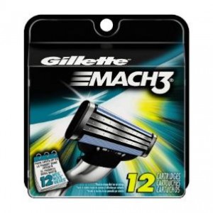 Gillette Mach3 Men’s Razor Blade Refills, 12 Count – Only $8.17!
