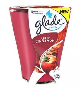 Glade Large Jar Candle, Apple Cinnamon, 9.2 Oz – Only $4.75!