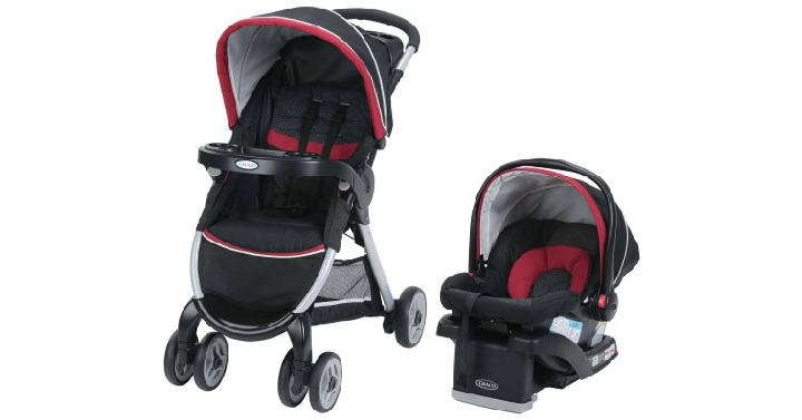 Move Fast! Graco FastAction Fold Click Connect Travel System Only $129.88 Shipped! (Reg. $329)