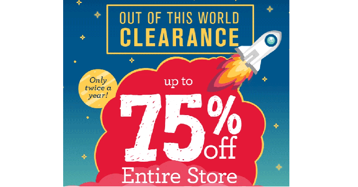 Wahoo! Gymboree: HUGE Clearance Sale up to 75% off Entire Site + FREE Shipping with Visa Checkout! Plus, Earn $50 Gymbucks for Every $50 you Spend!