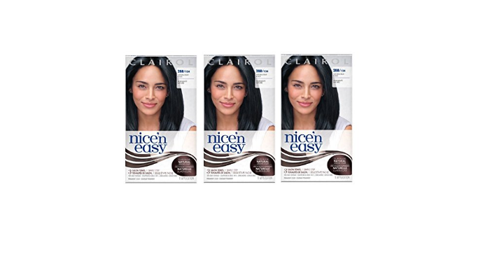 Hurry! Clairol Nice ‘n Easy Hair Color 124, 2BB Natural Blue Black 1 Kit (Pack of 3) Only $1.99! That’s Only $0.66 per Box!