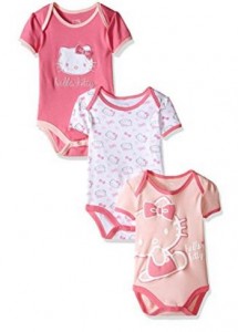 Hello Kitty Baby Girls’ Multi Pack Bodysuits as low as $4.10!